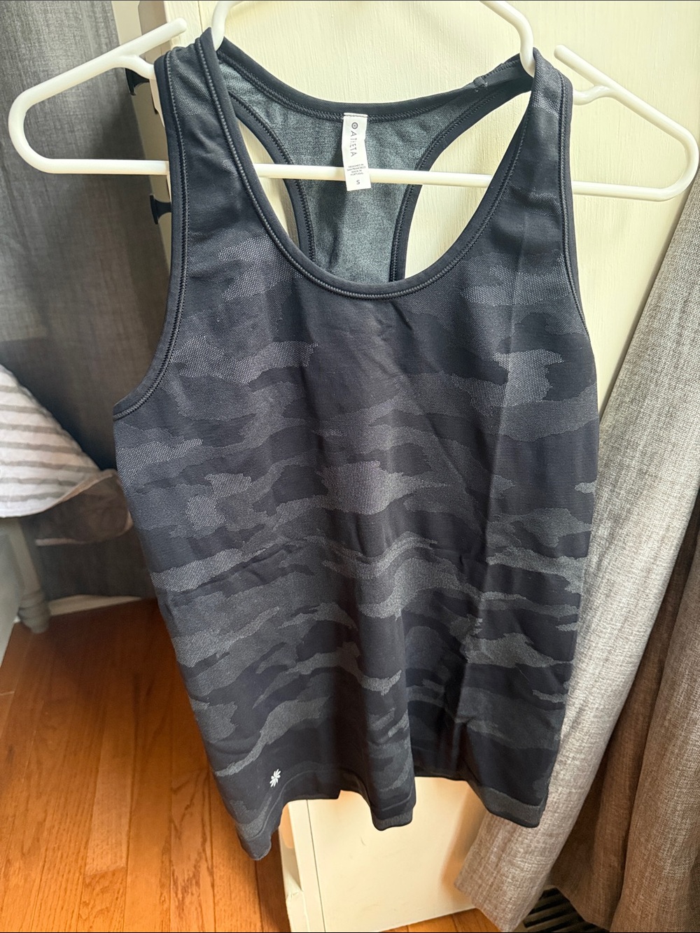Athleta Women’s Black Camo Racerback Tank Top